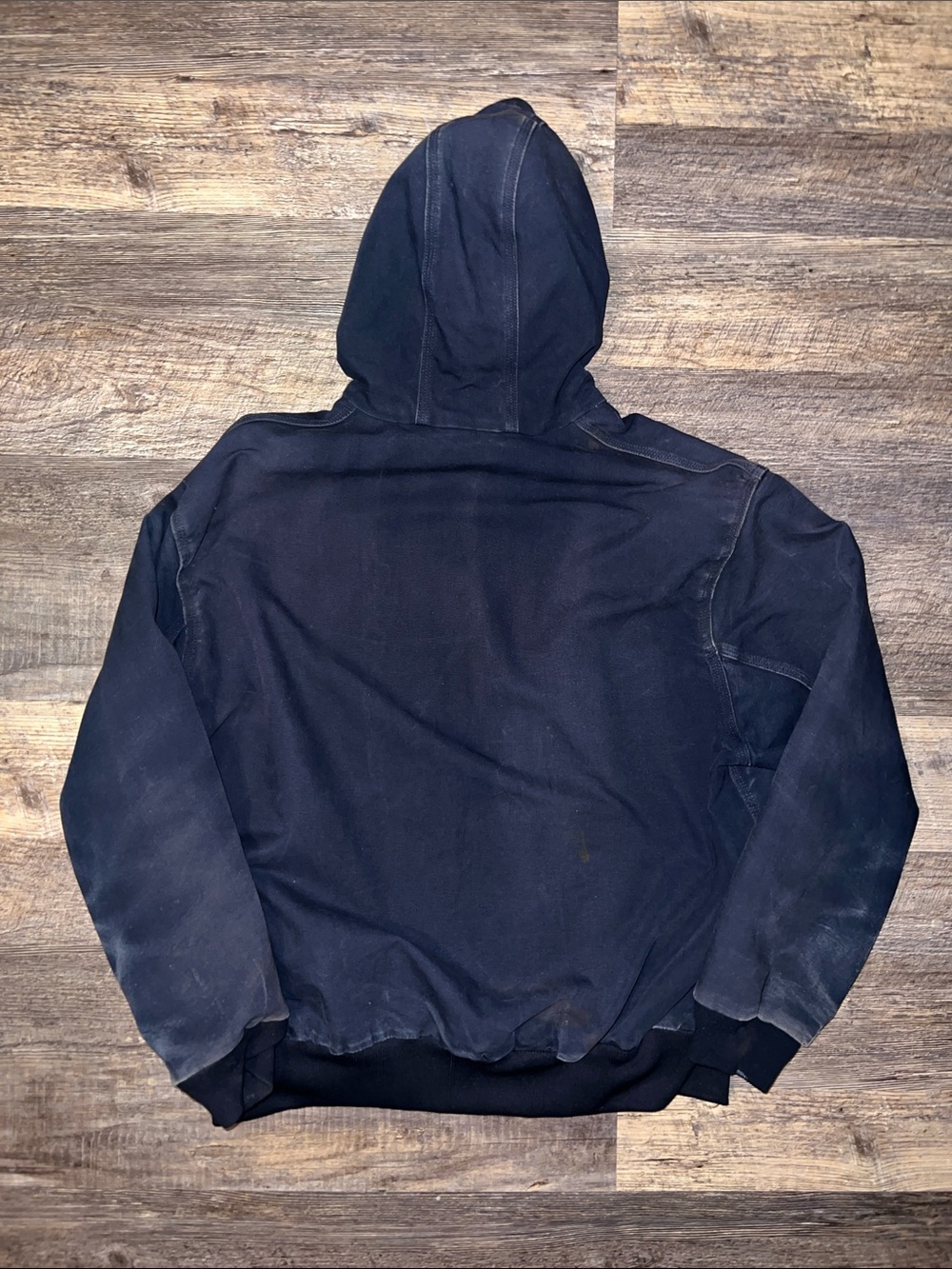 J131 Carhartt Hooded Zip Jacket - Picture 10 of 10